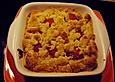Bl&auml;tterteig - Marzipan - Crumble