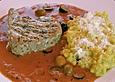 Thunfischsteaks in Olivensauce