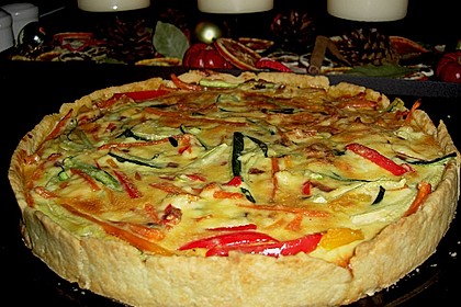 Gemüse - Quiche 16