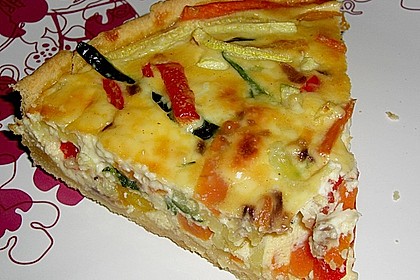 Gemüse - Quiche 11