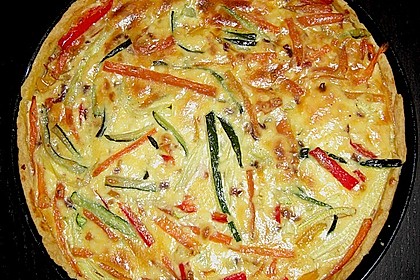 Gemüse - Quiche 7