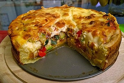 Gemüse - Quiche 6