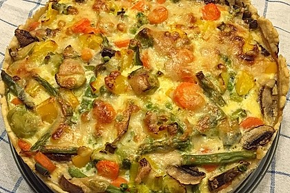 Gemüse - Quiche