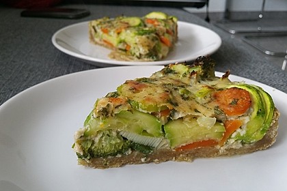 Gemüse - Quiche 2