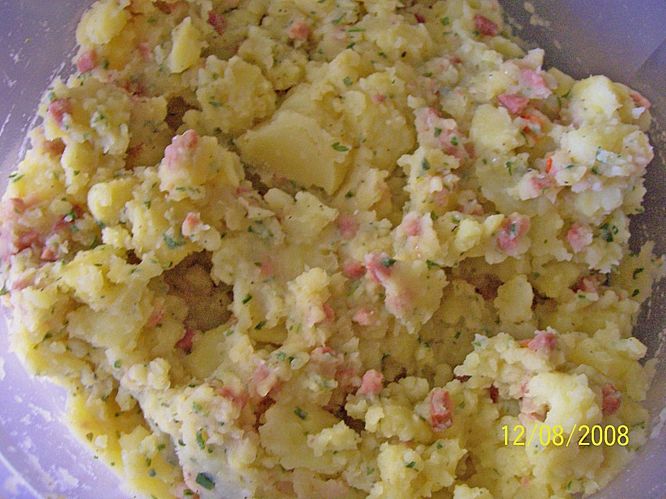 Warmer Kartoffelsalat mit Speck (Rezept mit Bild) | Chefkoch.de