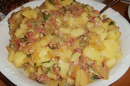 Warmer Kartoffelsalat mit Speck 9
