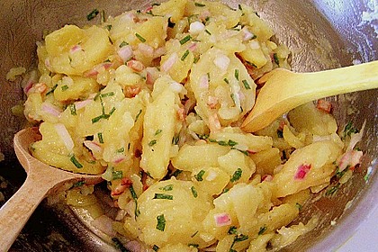 Warmer Kartoffelsalat mit Speck 8