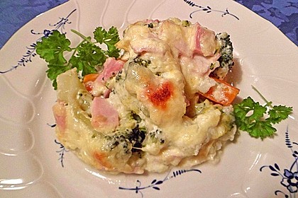 Blumenkohl - Brokkoli - Auflauf 23