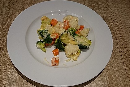 Blumenkohl - Brokkoli - Auflauf 25