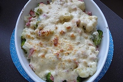 Blumenkohl - Brokkoli - Auflauf 9