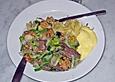 Bandnudeln mit Rinderfilet