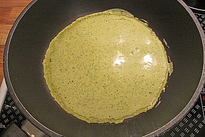 Gef&uuml;llte Kr&auml;uter - Eierkuchen 2