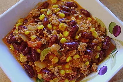 Cremiges Chili Con Carne mit Sauerrahm 4