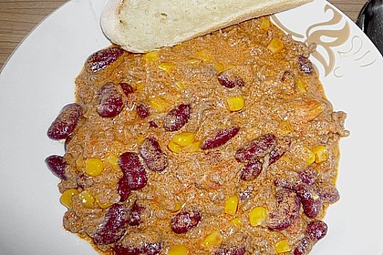 Cremiges Chili Con Carne mit Sauerrahm 5