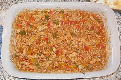 Serbischer Reisauflauf 3