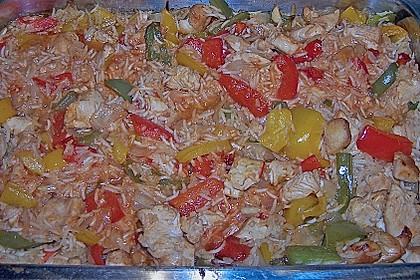 Serbischer Reisauflauf 7