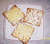 Flammkuchen - Toast (Bild)