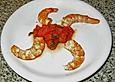 Garnelen mit Knoblauch - Tomaten - Sauce