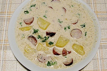 Gem&uuml;secremesuppe mit Sherry