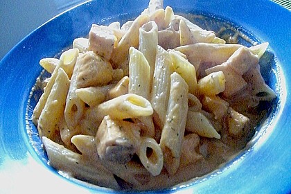 Lachs - Sahne - So&szlig;e zu Nudeln 13