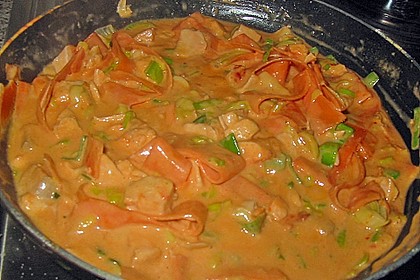 Lachs - Sahne - So&szlig;e zu Nudeln 14