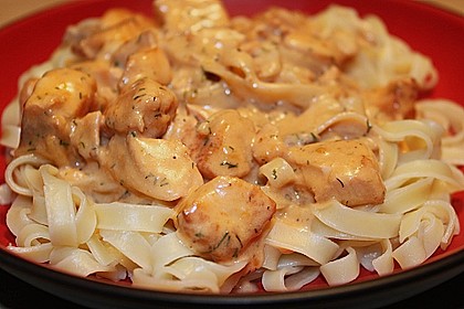 Lachs - Sahne - So&szlig;e zu Nudeln 21