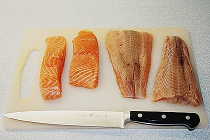 Lachs - Sahne - So&szlig;e zu Nudeln 23