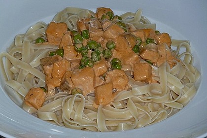 Lachs - Sahne - So&szlig;e zu Nudeln 35
