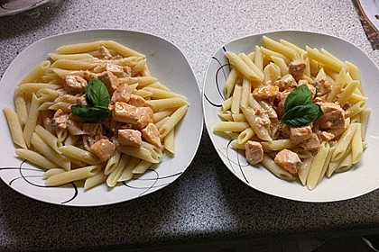 Lachs - Sahne - So&szlig;e zu Nudeln 43