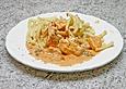 Lachs - Sahne - So&szlig;e zu Nudeln