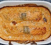 Lachs - Sahne - So&szlig;e zu Nudeln (Bild)