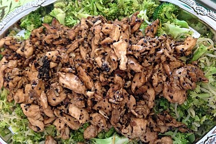 Honig - Hähnchenbrust mit Sesam und Broccoli 20