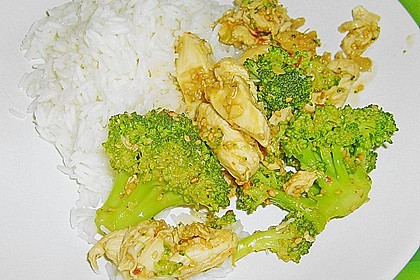Honig - Hähnchenbrust mit Sesam und Broccoli 22