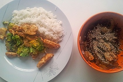 Honig - Hähnchenbrust mit Sesam und Broccoli 15
