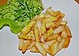 Gebratener Spargel mit Salat