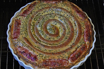 Bratwurst - Torte mit Senfkruste 15