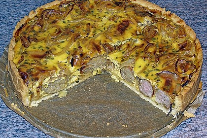 Bratwurst - Torte mit Senfkruste 3