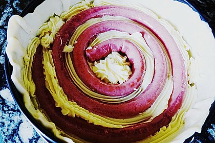 Bratwurst - Torte mit Senfkruste 18