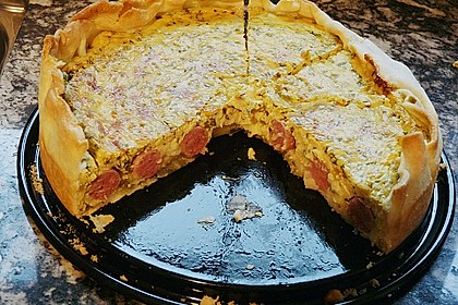 Bratwurst - Torte mit Senfkruste 20