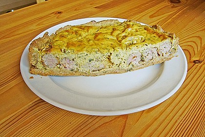 Bratwurst - Torte mit Senfkruste 5