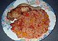 H&auml;hnchen - Reis - Pfanne