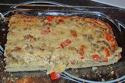 Pikanter Kuchen mit B&auml;rlauch