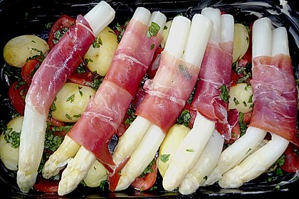 Gratinierter Spargel italienische Art 3