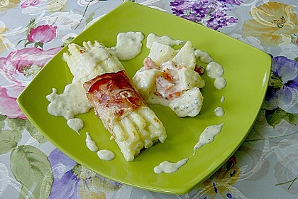 Gratinierter Spargel italienische Art 10