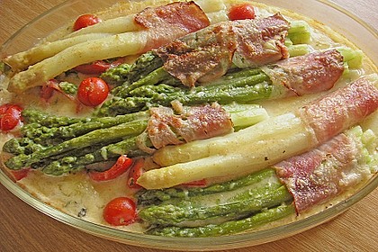 Gratinierter Spargel italienische Art 11