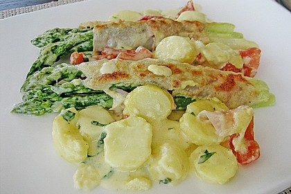 Gratinierter Spargel italienische Art 14
