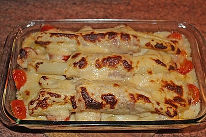 Gratinierter Spargel italienische Art 17