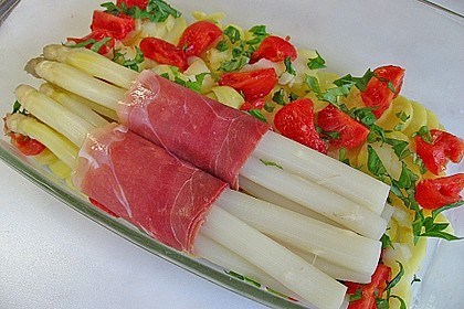 Gratinierter Spargel italienische Art 18