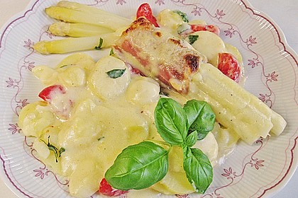 Gratinierter Spargel italienische Art 20