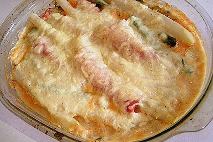 Gratinierter Spargel italienische Art 28